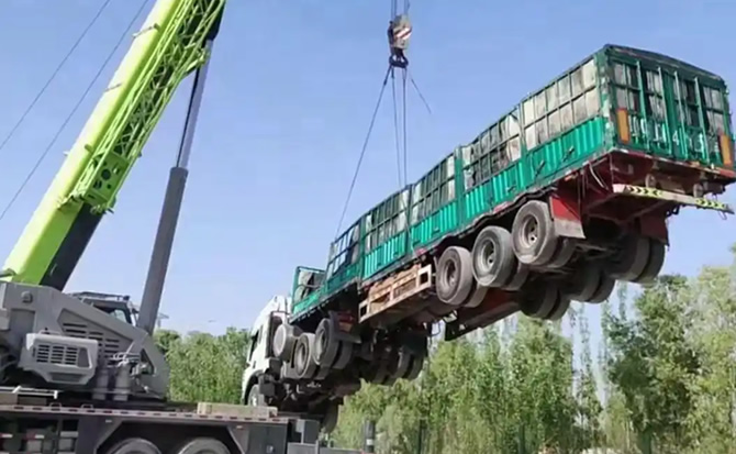 浏阳道路脱困救援案例